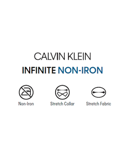 Calvin Klein Infinite Wrinkle Free Slim Fit Stretch Collar Dress Shirt, Light Blue 9 Calvin Klein Infinite Wrinkle Free Slim Fit Stretch Collar Dress Shirt, Light Blue -Dress Shirts Sales MW40 540K 01 CALVIN KLEIN WHITE ALT2 3