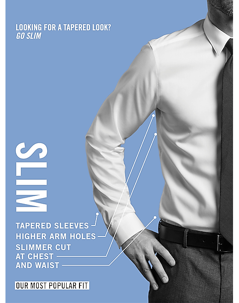 Calvin Klein Infinite Non-Iron Slim Fit Stretch Collar Dress Shirt, Pearl Gray 4 Calvin Klein Infinite Non-Iron Slim Fit Stretch Collar Dress Shirt, Pearl Gray - Image 2