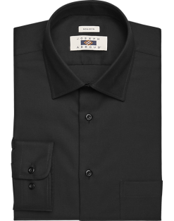 Joseph Abboud Non-Iron Twill 100% Cotton Dress Shirt, Blue