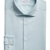 Calvin Klein Infinite Wrinkle Free Slim Fit Stretch Collar Dress Shirt, Green