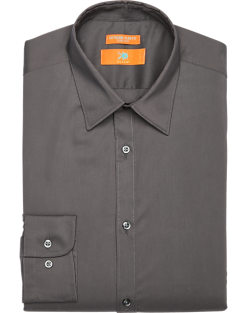 Egara Skinny Fit Dress Shirt, Charcoal
