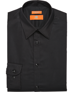 Egara Skinny Fit Dress Shirt, Black
