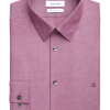 Calvin Klein Slim Fit Embroidered Logo Dress Shirt, Wine -Dress Shirts Sales MW40 5F3A 11 CALVIN KLEIN WINE SOLID MAIN