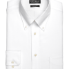 Lauren By Ralph Lauren UltraFlex Regular Fit Button-Down Collar Dress Shirt, White -Dress Shirts Sales MW40 5F4A 01 LAUREN R LAUREN WHITE SOLID MAIN