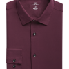 Michael Strahan Modern Fit Spread Collar Dress Shirt, Wine