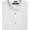Pronto Uomo Modern Fit French Cuff Tuxedo Formal Shirt, White -Dress Shirts Sales MW40 5FJ0 10 PRONTO UOMO TUXEDO WHITE MAIN