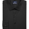 Ben Sherman Slim Fit Dobby Dress Shirt, Black Teardrop 1 Ben Sherman Slim Fit Dobby Dress Shirt, Black Teardrop -Dress Shirts Sales MW40 5FM2 08 BEN SHERMAN BLACK SOLID MAIN