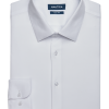Nautica Slim Fit Four-Way Stretch Dress Shirt, White -Dress Shirts Sales MW40 5FMA 01 NAUTICA WHITE SOLID MAIN