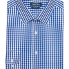 Nautica Slim Fit Four-Way Stretch Dress Shirt, Blue Check -Dress Shirts Sales MW40 5FMK 32 NAUTICA BLUE STRIPE MAIN