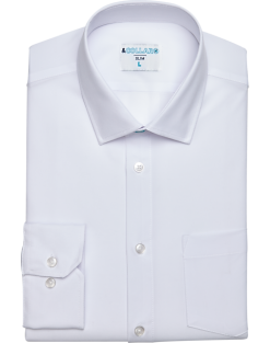 &Collar Atlantic Slim Fit Stain-Resistant Dress Shirt, White