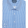 Nautica Slim Fit Four-Way Stretch Dress Shirt, Blue Check -Dress Shirts Sales MW40 5FN1 36 NAUTICA BLUE CHECK MAIN
