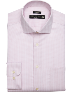Pronto Uomo Modern Fit Dress Shirt, Pink Check