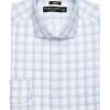 Pronto Uomo Classic Fit Dress Shirt, Blue Check 1 Pronto Uomo Classic Fit Dress Shirt, Blue Check -Dress Shirts Sales MW40 5FRD 36 PRONTO UOMO BLUE CHECK MAIN