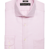 Pronto Uomo Modern Fit Spread Collar Dress Shirt, Pink Herringbone -Dress Shirts Sales MW40 5FRH 14 PRONTO UOMO PINK STRIPE MAIN