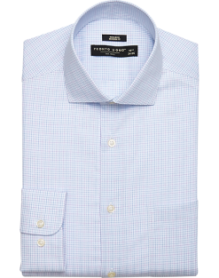 Pronto Uomo Modern Fit Dress Shirt, Lavender Check