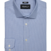 Awearness Kenneth Cole Slim Fit Spread Collar Dress Shirt, Blue Check 1 Awearness Kenneth Cole Slim Fit Spread Collar Dress Shirt, Blue Check -Dress Shirts Sales MW40 5FU0 36 AWEARNESS KENNETH COLE BLUE CHECK MAIN