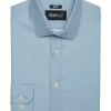 Awearness Kenneth Cole Slim Fit Spread Collar Dress Shirt, Teal Check 2 Awearness Kenneth Cole Slim Fit Spread Collar Dress Shirt, Teal Check -Dress Shirts Sales MW40 5FU8 91 AWEARNESS KENNETH COLE BLUE FANCY MAIN