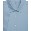 Michael Strahan Modern Fit Short Sleeve Dress Shirt, Light Blue -Dress Shirts Sales MW40 5FW3 02 MICHAEL STRAHAN LT BLUE SOLID MAIN