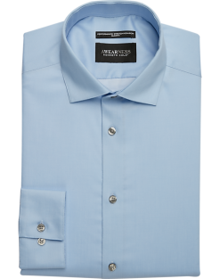 Awearness Kenneth Cole Slim Fit Performance Dress Shirt, Sky Blue
