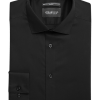 Awearness Kenneth Cole Slim Fit Performance Dress Shirt, Black -Dress Shirts Sales MW40 5G2H 08 AWEARNESS KENNETH COLE BLACK SOLID MAIN