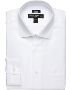 Pronto Uomo Modern Fit Queen's Oxford Dress Shirt, White