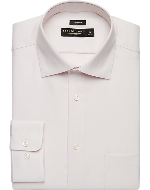 Pronto Uomo Modern Fit Queen's Oxford Dress Shirt, Ivory 3 Pronto Uomo Modern Fit Queen's Oxford Dress Shirt, Ivory