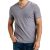 Lucky Brand Burnout Modern Fit V-Neck T-Shirt, Gray