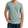 Lucky Brand Burnout Modern Fit V-Neck T-Shirt, Olive -Dress Shirts Sales MW40 6GXA 09 LUCKY BRAND OLIVE MAIN