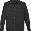 Awearness Kenneth Cole Slim Fit Spread Collar Sport Shirt, Black -Dress Shirts Sales MW40 6LEA 02 AWEARNESS KENNETH COLE BLACK MAIN