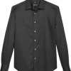 Awearness Kenneth Cole Slim Fit Sport Shirt, Charcoal Nailhead Dot -Dress Shirts Sales MW40 6LEP 17 AWEARNESS KENNETH COLE CHARCOAL MAIN