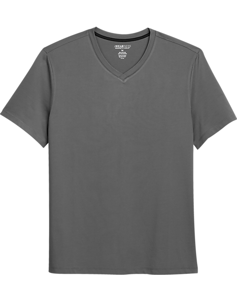 Awearness Kenneth Cole Modern Fit V-Neck T-Shirt, Gray 3 Awearness Kenneth Cole Modern Fit V-Neck T-Shirt, Gray