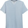 Awearness Kenneth Cole Modern Fit V-Neck T-Shirt, Light Blue -Dress Shirts Sales MW40 6MLD 26 AWEARNESS KENNETH COLE LT BLUE MAIN