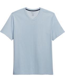 Awearness Kenneth Cole Modern Fit V-Neck T-Shirt, Light Blue