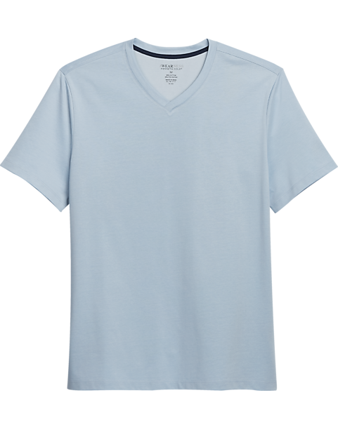 Awearness Kenneth Cole Modern Fit V-Neck T-Shirt, Light Blue 3 Awearness Kenneth Cole Modern Fit V-Neck T-Shirt, Light Blue