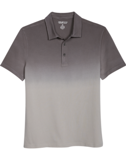Awearness Kenneth Cole Slim Fit Polo Shirt, Gray Ombre