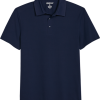 Awearness Kenneth Cole Modern Fit Welded Polo, Navy -Dress Shirts Sales MW40 6MLH 01 AWEARNESS KENNETH COLE NAVY MAIN