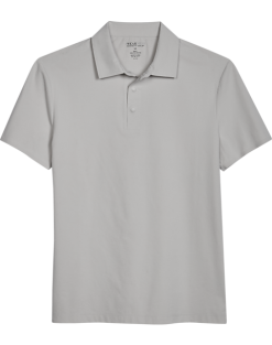 Awearness Kenneth Cole Modern Fit Welded Polo, Light Gray