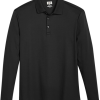 Joseph Abboud Modern Fit Luxe Cotton Polo, Black