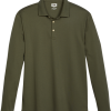 Joseph Abboud Modern Fit Luxe Cotton Polo, Olive