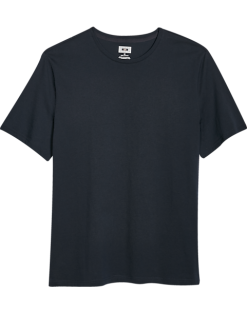 Joseph Abboud Modern Fit Luxe Cotton Jersey Knit Crew Neck T-Shirt, Navy