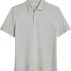 Joseph Abboud Modern Fit Polo, Light Blue Leaves 2 Joseph Abboud Modern Fit Polo, Light Blue Leaves -Dress Shirts Sales MW40 6MVE 26 JOSEPH ABBOUD LIGHT BLUE MAIN