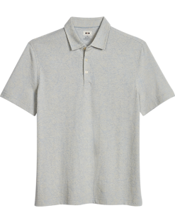 Joseph Abboud Modern Fit Polo, Light Blue Leaves