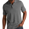 Joseph Abboud Modern Fit Sweater Polo, Heathered Gray