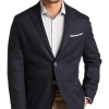Joseph Abboud Modern Fit Linen Soft Jacket, Navy -Dress Shirts Sales MW40 6MWA 01 JOSEPH ABBOUD NAVY MAIN