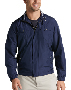 Con.Struct Modern Fit Hybrid Jacket, Navy