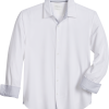 Con.Struct Four-Way Stretch Slim Fit Spread Collar Sport Shirt, White -Dress Shirts Sales MW40 6MXE 10 CONSTRUCT WHITE MAIN