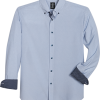 Michael Strahan Modern Fit Four-Way Stretch Sport Shirt, White Mini Diamond -Dress Shirts Sales MW40 6N1X 10 MICHAEL STRAHAN WHITE MAIN
