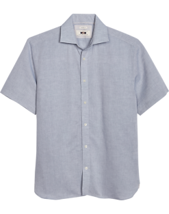 Joseph Abboud Modern Fit Linen Sport Shirt, Slate