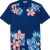 Cubavera Modern Fit 4-Way Stretch Sport Shirt, Navy Tropical Print 1 Cubavera Modern Fit 4-Way Stretch Sport Shirt, Navy Tropical Print -Dress Shirts Sales MW40 6N4W 01 CUBA VERA NAVY MAIN