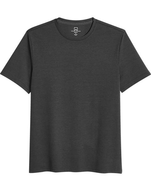 Michael Strahan Modern Fit Crew Neck T-Shirt, Charcoal 3 Michael Strahan Modern Fit Crew Neck T-Shirt, Charcoal